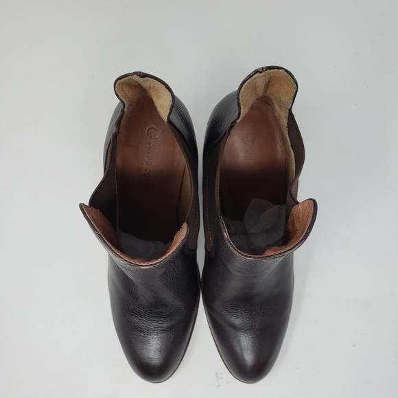 Corso Como Lexy Wedge pebbled leather booties size 11 - Picture 2 of 10